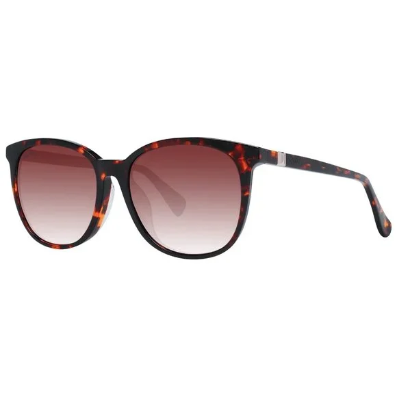 Max Mara Red Women Sunglasses Max Mara MM0099 GLIMPSE5 66A Cat Eye Shiny Dark Red  main image 2